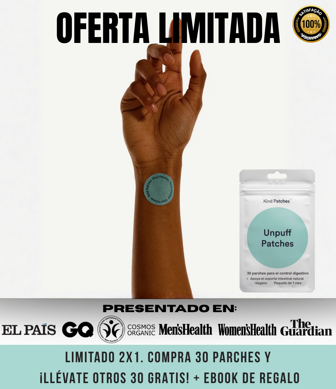 Velora Unpuff Patches® : Parches para el Soporte Digestivo e Hinchazón