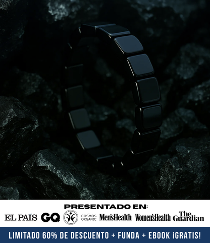 Brazalete de Hematita Hemax® — El Aliado del Rendimiento Masculino
