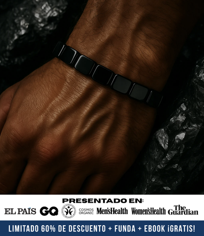 Brazalete de Hematita Hemax® — El Aliado del Rendimiento Masculino