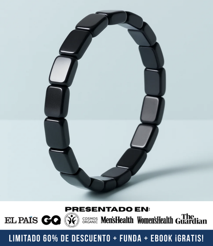 Brazalete de Hematita Hemax® — El Aliado del Rendimiento Masculino