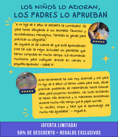 Pizarra Mágica LED LumiBoard® Interactiva