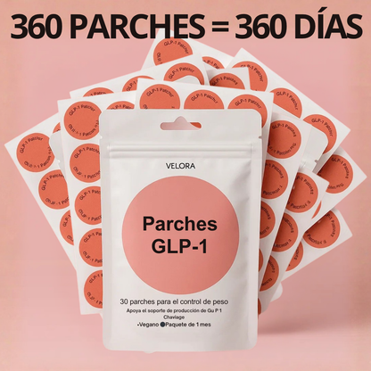 Velora® Parches GLP-1 / OFERTA 2x1 / 30+30 DIAS